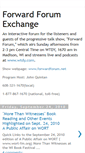 Mobile Screenshot of forwardforumexchange.blogspot.com