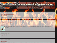 Tablet Screenshot of freelessonguitar.blogspot.com