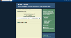 Desktop Screenshot of mundoservice.blogspot.com