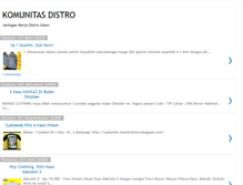 Tablet Screenshot of komunitas-distro.blogspot.com