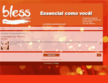 Tablet Screenshot of blesscosmeticsce.blogspot.com