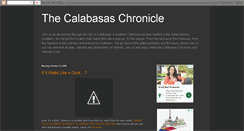 Desktop Screenshot of calabasaschronicle.blogspot.com