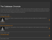 Tablet Screenshot of calabasaschronicle.blogspot.com