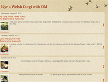 Tablet Screenshot of llyracorgiwithdm.blogspot.com