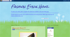 Desktop Screenshot of fashionetnikhouz.blogspot.com