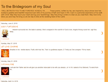 Tablet Screenshot of bridegroomofmysoul.blogspot.com