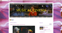 Desktop Screenshot of musical-cinema.blogspot.com