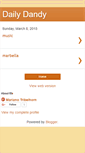 Mobile Screenshot of dailydandy.blogspot.com