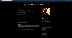 Desktop Screenshot of dannypeachey.blogspot.com