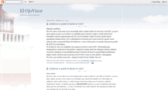 Desktop Screenshot of elojovisor.blogspot.com
