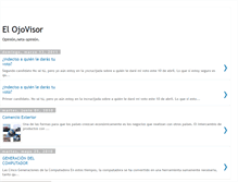 Tablet Screenshot of elojovisor.blogspot.com