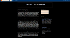 Desktop Screenshot of constantcontrarian.blogspot.com