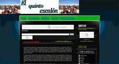 Desktop Screenshot of elquintoescalon.blogspot.com