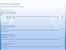 Tablet Screenshot of analisafaisaltehrani.blogspot.com