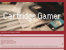 Tablet Screenshot of cartridgegamer.blogspot.com