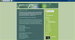 Desktop Screenshot of growingsmallgroups.blogspot.com