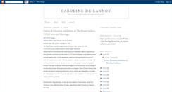 Desktop Screenshot of carolinedelannoy.blogspot.com