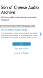 Mobile Screenshot of cheeseaudio.blogspot.com