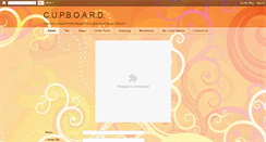 Desktop Screenshot of cupboard-decupboard.blogspot.com