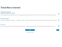 Tablet Screenshot of new-trendmicro.blogspot.com