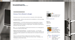 Desktop Screenshot of investment-tank.blogspot.com