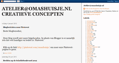 Desktop Screenshot of omashuisje.blogspot.com