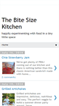 Mobile Screenshot of bitesizekitchen.blogspot.com