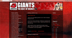 Desktop Screenshot of gislaved-giants.blogspot.com