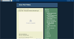 Desktop Screenshot of anna-vissi-videos.blogspot.com