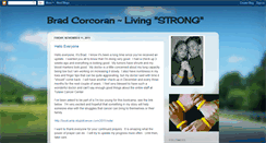 Desktop Screenshot of bradcorcoranlivestrong.blogspot.com