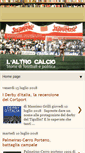 Mobile Screenshot of laltrocalcio.blogspot.com