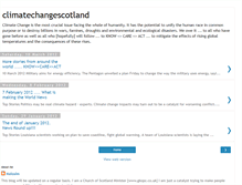 Tablet Screenshot of climatechangescotland.blogspot.com