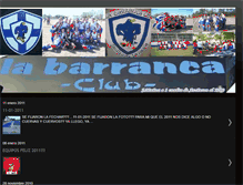 Tablet Screenshot of labarrancahockey.blogspot.com