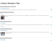 Tablet Screenshot of horsewrestler.blogspot.com