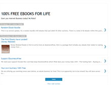 Tablet Screenshot of ebusiness4free.blogspot.com