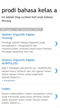 Mobile Screenshot of prodibahasa-kls-a.blogspot.com