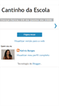 Mobile Screenshot of cantinhodaescola.blogspot.com