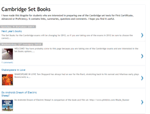 Tablet Screenshot of cambridgesetbooks.blogspot.com