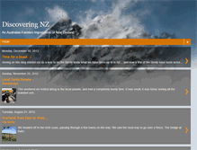 Tablet Screenshot of discoveringnz.blogspot.com