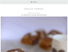 Tablet Screenshot of dolceforno-sandra.blogspot.com