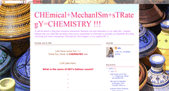 Desktop Screenshot of chemistryheatupmylife.blogspot.com