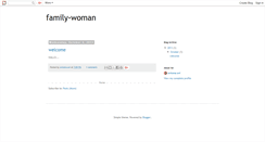 Desktop Screenshot of family-woman.blogspot.com