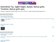 Tablet Screenshot of geleneksel-tip.blogspot.com