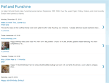 Tablet Screenshot of fefandfunshine.blogspot.com