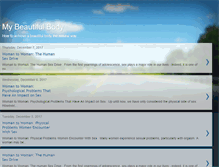 Tablet Screenshot of my-beautiful-body.blogspot.com