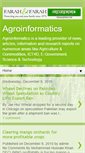 Mobile Screenshot of agroinformatics.blogspot.com