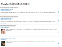 Tablet Screenshot of 4guys2girlsandablog.blogspot.com