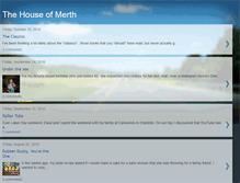 Tablet Screenshot of houseofmerth.blogspot.com