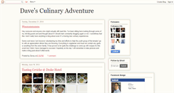 Desktop Screenshot of davesculinaryadventure.blogspot.com