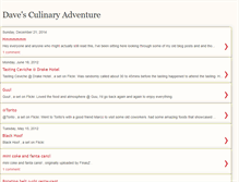 Tablet Screenshot of davesculinaryadventure.blogspot.com